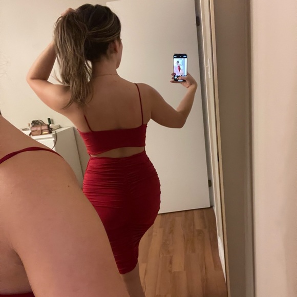 FashionNova Red Dress - Picture 3 of 3